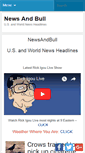 Mobile Screenshot of newsandbull.com